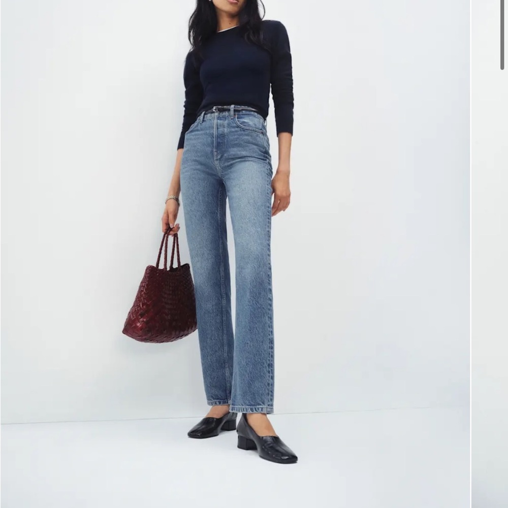 Classic High-Rise Straight Leg Jeans - Colorado